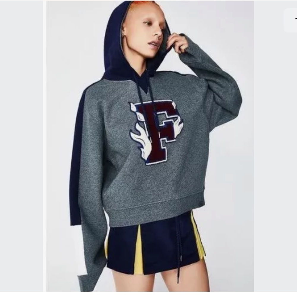 Puma X Fenty Rihanna Hooded Panel Sweatshirt NEW size small S Hoodie Top